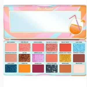 TOO FACED Italian Spritz Eyeshadow Palette - Bold and Playful Shades